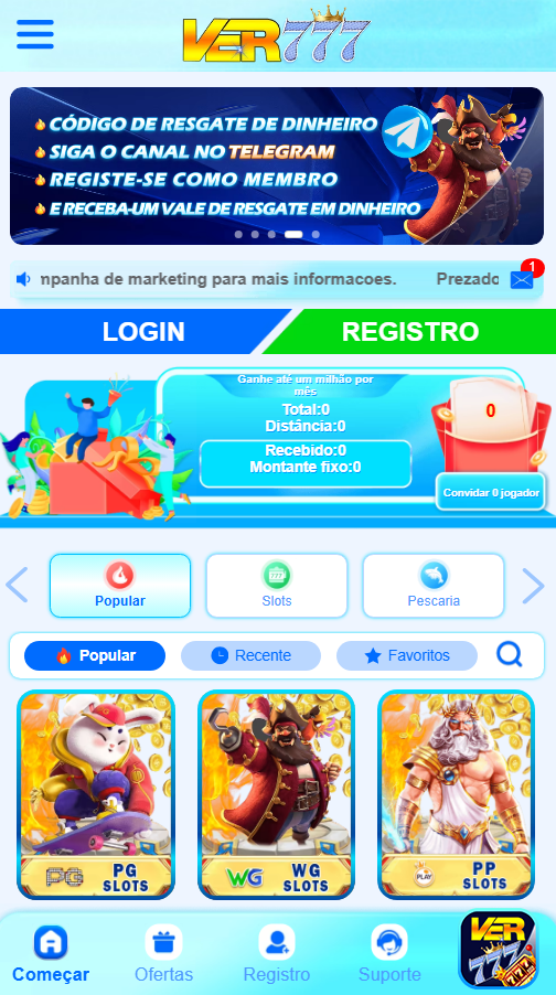 App Mobile ver777.com